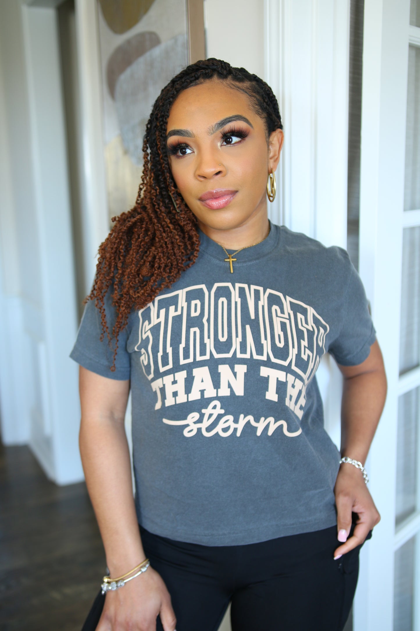 Stronger than the Storm Boxy T-Shirt