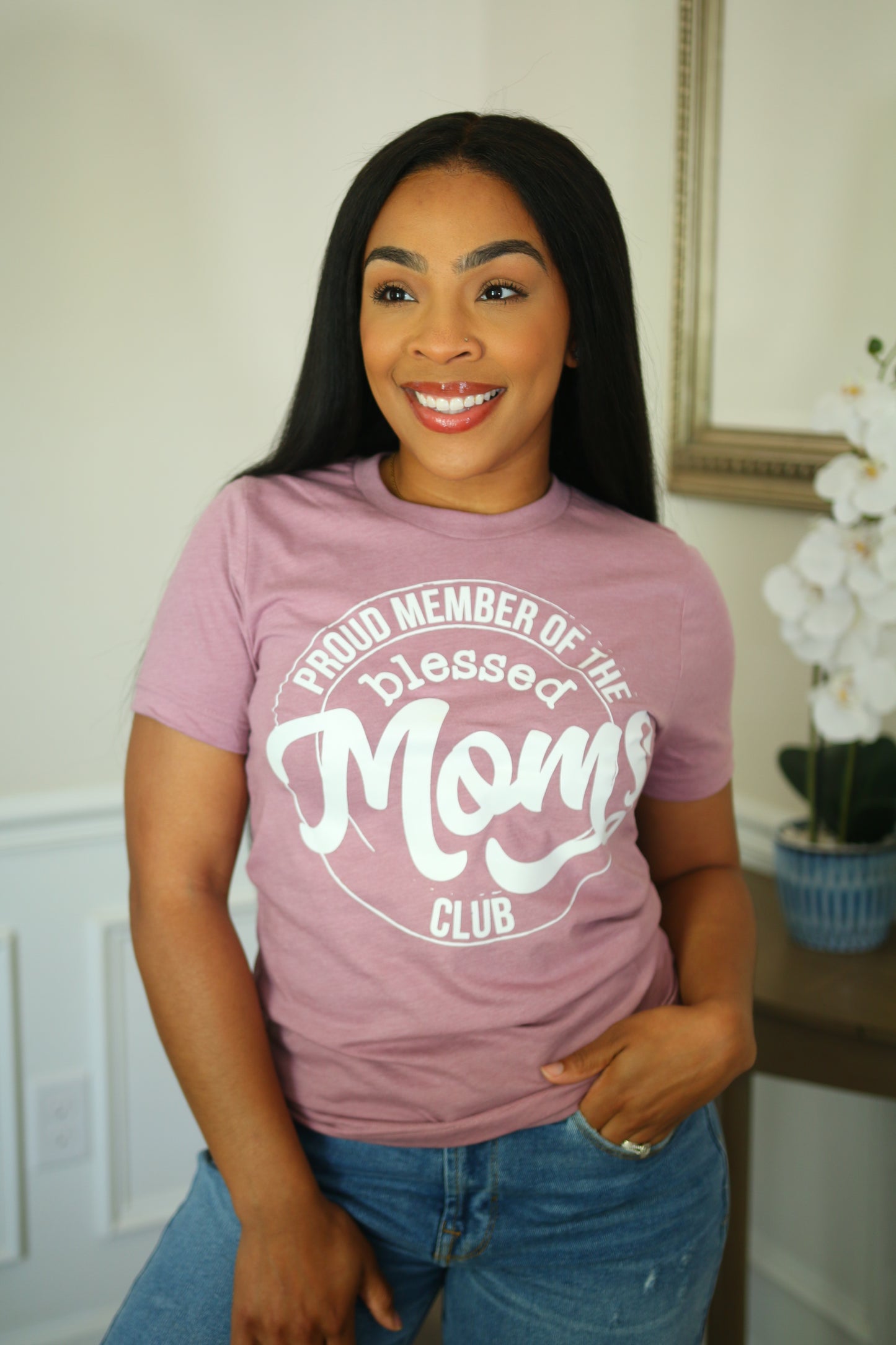 Proud member of the blessed Moms Club